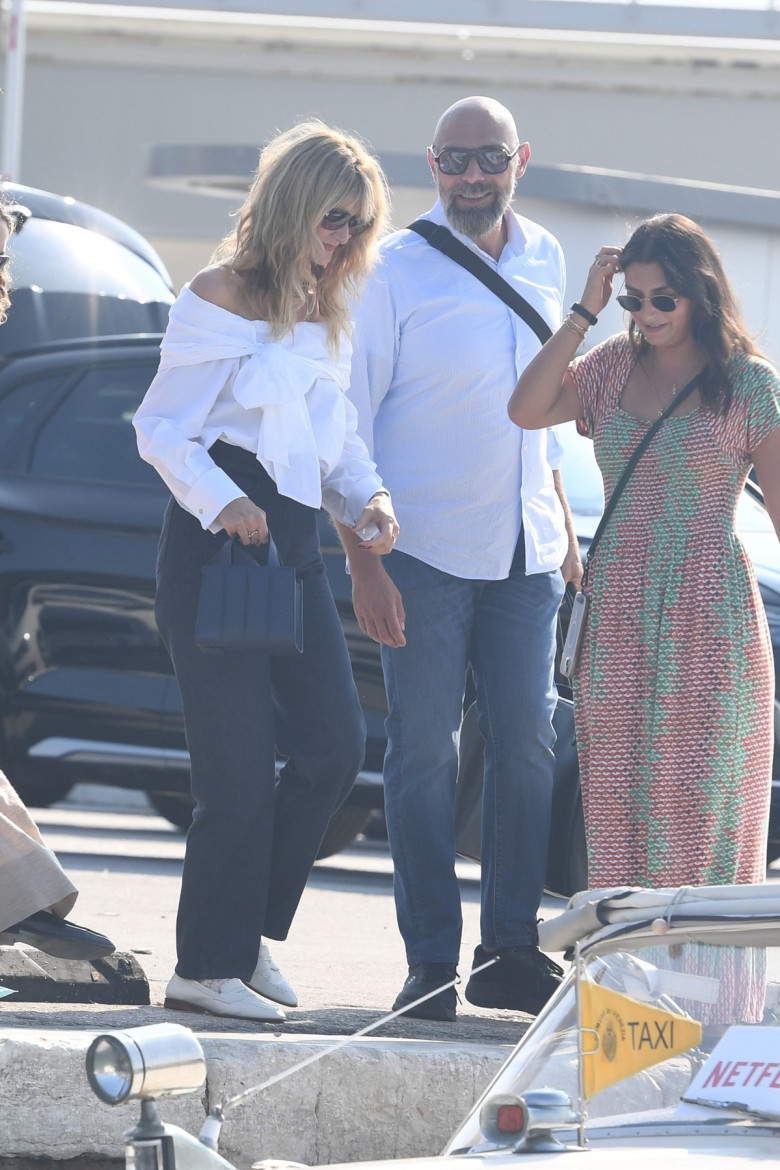 George and Amal Clooney arrive in Venice ahead of the 82nd Venice Film Festival