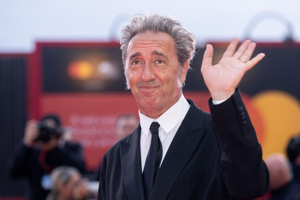 VENICE, ITALY - AUGUST 27: Paolo Sorrentino attends the "La Grazia" red carpet during the 82nd Venice International Film Festival on August 27, 2025 i