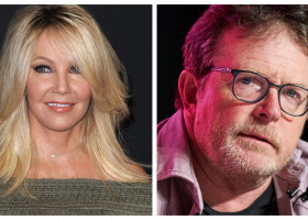 Heather Locklear și Michael J. Fox