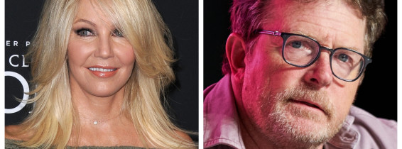 Heather Locklear și Michael J. Fox