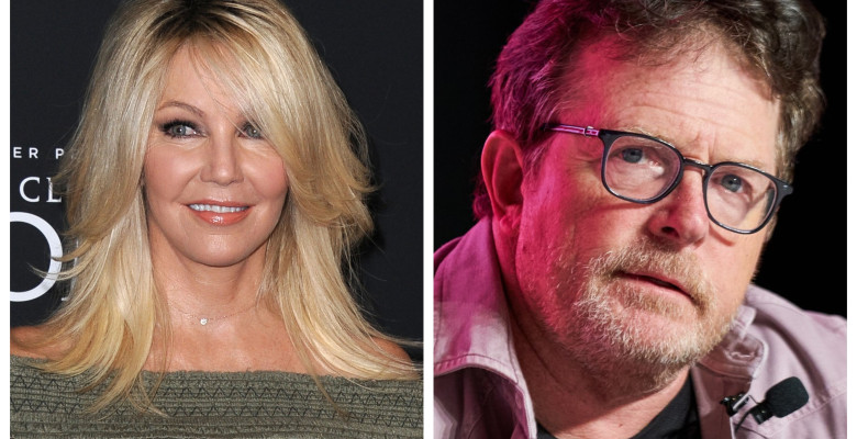 Heather Locklear și Michael J. Fox