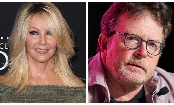 Heather Locklear și Michael J. Fox