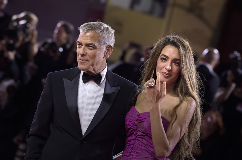 George Clooney și Amal Clooney/ Profimedia