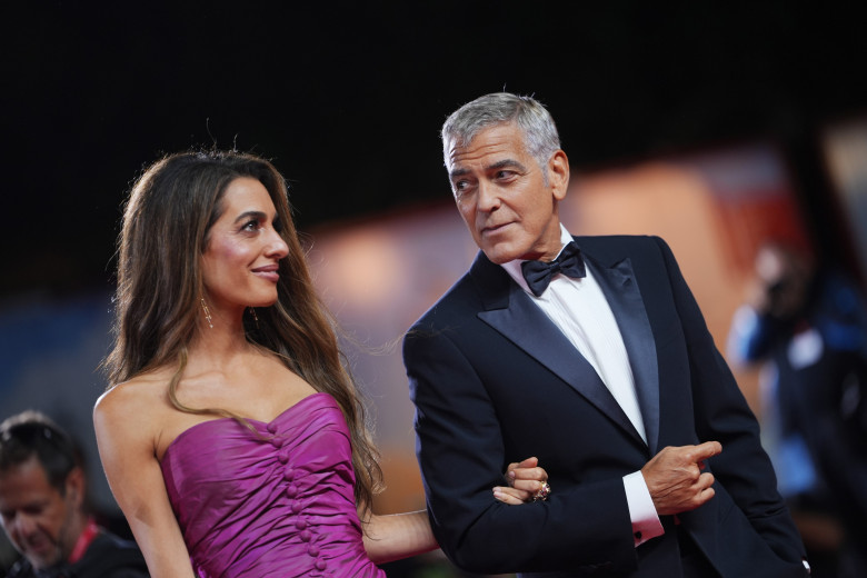 George Clooney și Amal Clooney/ Profimedia