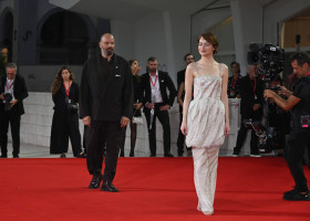 Venice, 82nd Venice International Film Festival 2025 - Evening 2. Red Carpet Film &quot;Bugonia&quot;