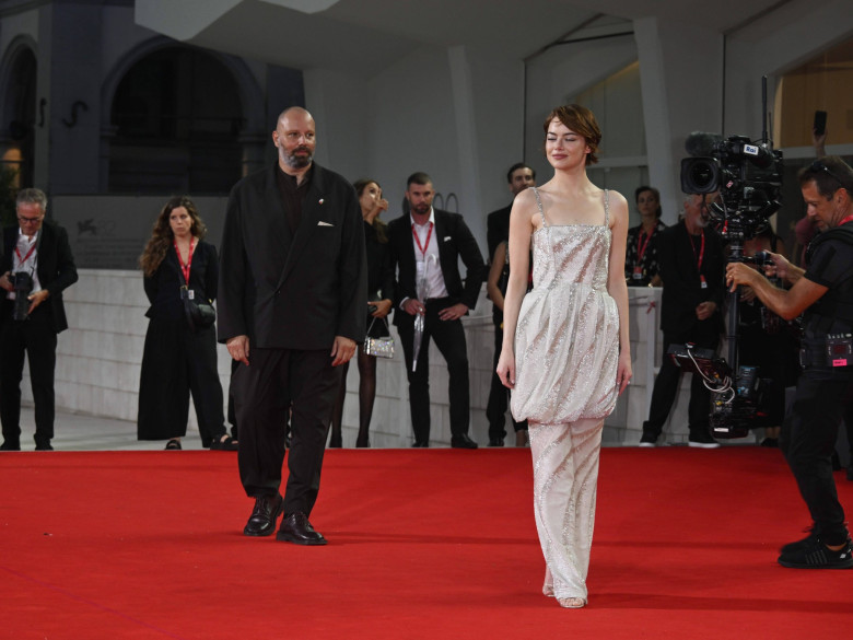 Venice, 82nd Venice International Film Festival 2025 - Evening 2. Red Carpet Film "Bugonia"