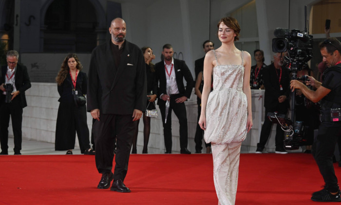 Venice, 82nd Venice International Film Festival 2025 - Evening 2. Red Carpet Film "Bugonia"