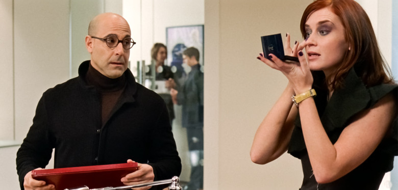 Stanley Tucci  and Emily Blunt