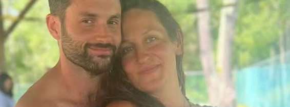 Penn Badgley și soția lui, Domino Kirke