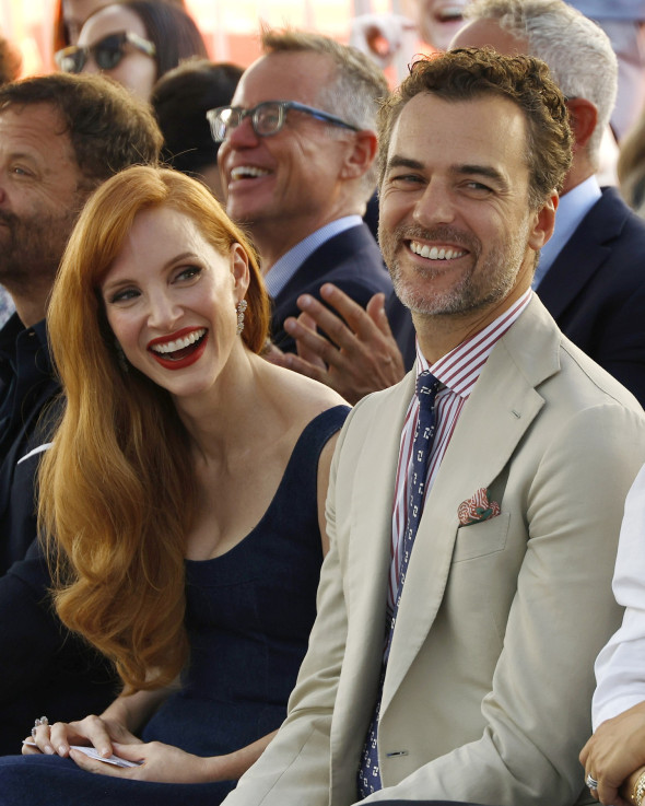 Ceremony Honoring Actress Jessica Chastain With A Star On The Hollywood Walk Of Fame