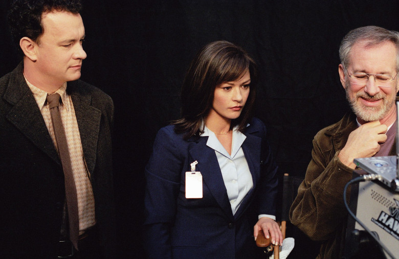 Tom Hanks, Catherine Zeta-Jones, Steven Spielberg