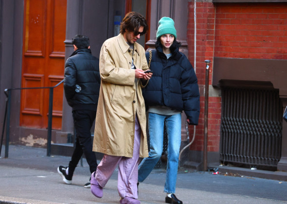 Meadow Walker Out With Husband - NYC