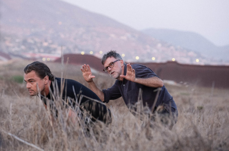 'One Battle After Another' behind-the-scenes film stills