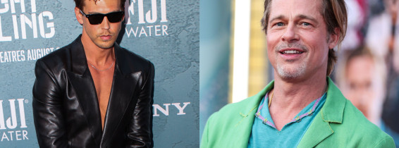 Brad Pitt și Austin Butler/ Profimedia