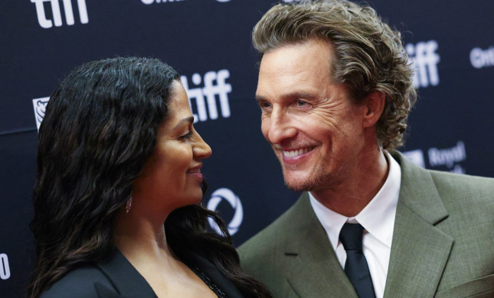 Matthew McConaughey și soția sa, Camila Alves/ Profimedia