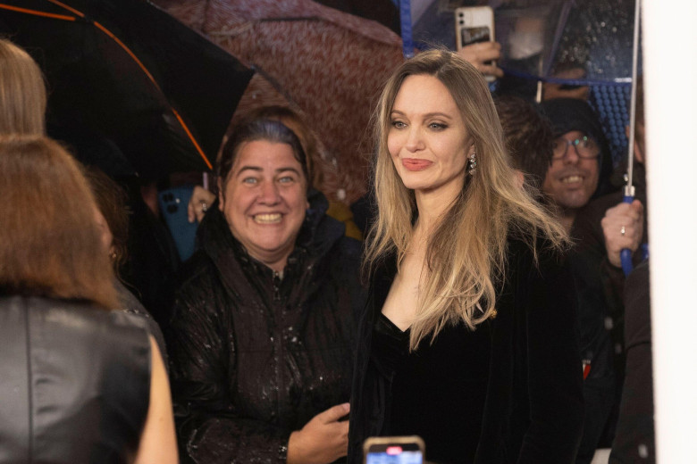 Angelina Jolie attended "Couture" Red Carpet during 73st San Sebastian International Film Festival at Kursaal Palace on September 22, 2025 in Donostia / San Sebastian, Spain.