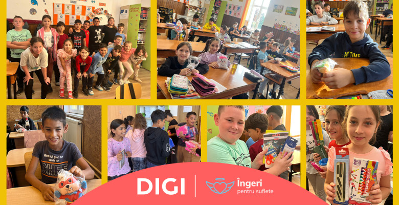 Vizual comunicat de presă_Grupul DIGI și Asociația Îngeri Pentru Suflete aduc, pentru al patrulea an la rând, “Dulăpiorul Fermecat” în trei școli din mediul