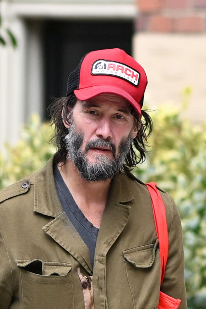 EXCLUSIVE Keanu Reeves Looks Unrecognizable On A Walk In New York As His Publicist Denounces Secret Wedding Rumours