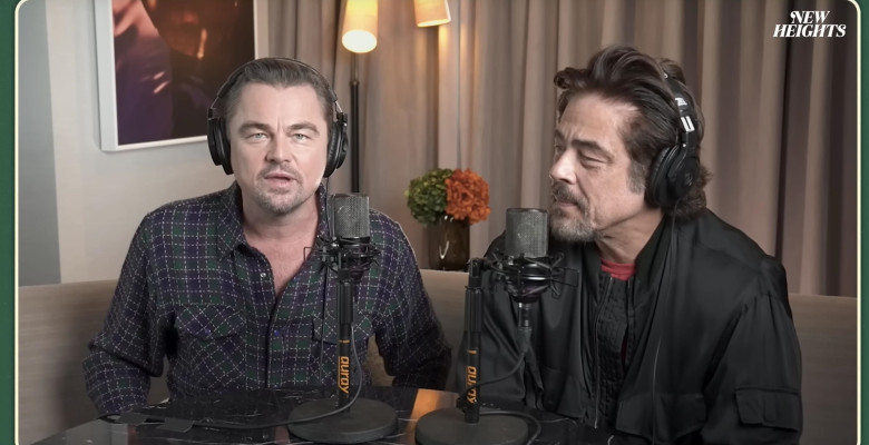 Leonardo DiCaprio reveals a Hollywood Agent told him to change his name when he was a young actor, as he appears on New Heights podcast