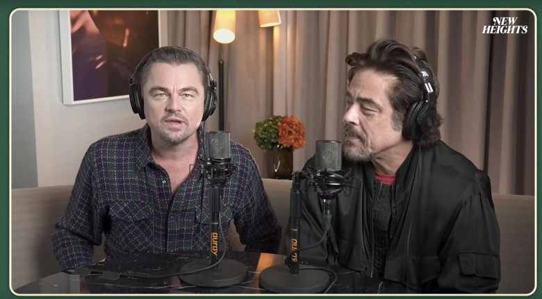 Leonardo DiCaprio reveals a Hollywood Agent told him to change his name when he was a young actor, as he appears on New Heights podcast