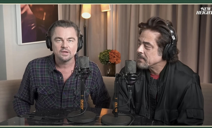 Leonardo DiCaprio reveals a Hollywood Agent told him to change his name when he was a young actor, as he appears on New Heights podcast