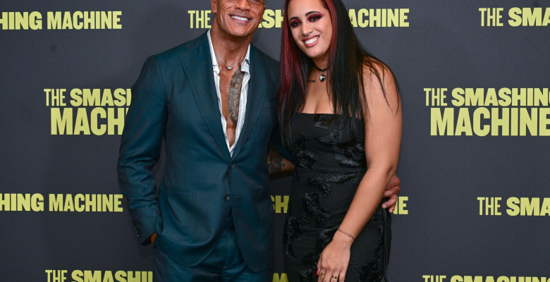 Dwayne Johnson and Emily Blunt surprise fans at London Special Screening of 'The Smashing Machine', Odeon Luxe West End, London, UK - 24 Sep 2025
