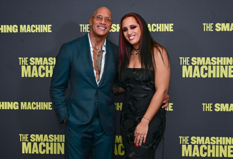 Dwayne Johnson and Emily Blunt surprise fans at London Special Screening of 'The Smashing Machine', Odeon Luxe West End, London, UK - 24 Sep 2025