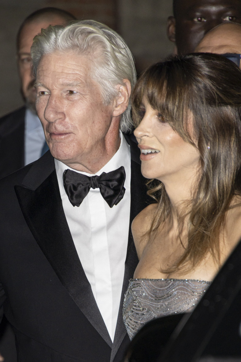 MFW Giorgio Armani arrivals MP