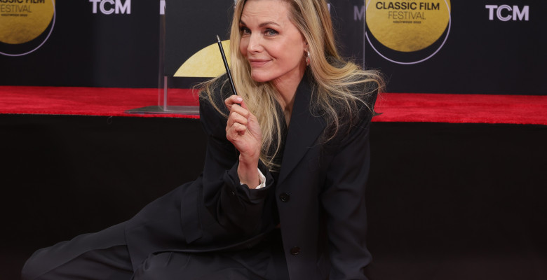 TCM Honors Michelle Pfeiffer With Hand And Footprint Ceremony