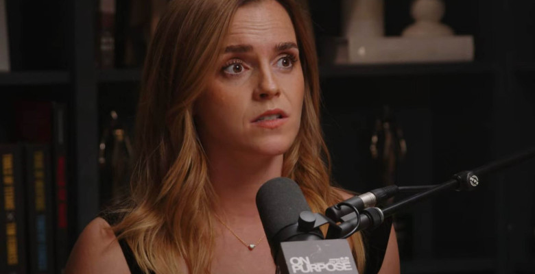 Emma Watson on the 'Jay Shetty Podcast'.