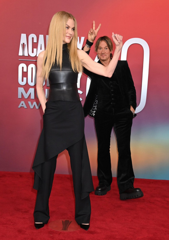Friso, USA. 08th May, 2025. Nicole Kidman and Keith Urban arriving at the 60th Academy of Country Music Awards held at the Ford Center at The Star on May 8, 2025 in Friso, TX © Tammie Arroyo/AFF-USA.com Credit: AFF/Alamy Live News