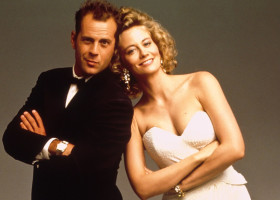 Cybill Shepherd and Bruce Willis