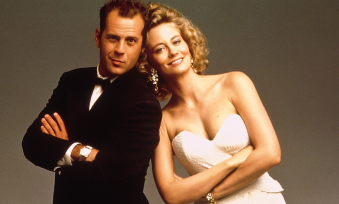 Cybill Shepherd and Bruce Willis