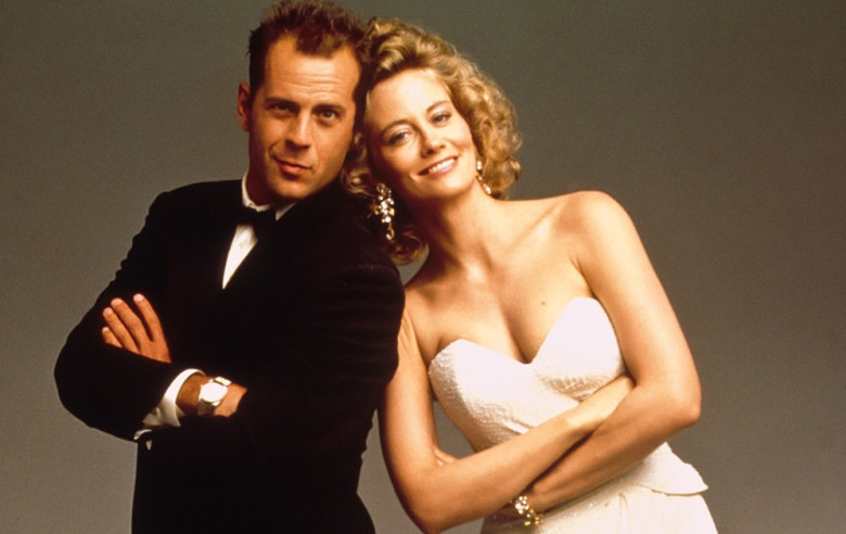 Cybill Shepherd and Bruce Willis