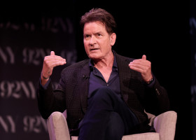 Charlie Sheen Discusses His New Book &quot;The Book Of Sheen&quot; With David Duchovny