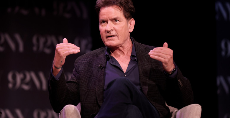 Charlie Sheen Discusses His New Book "The Book Of Sheen" With David Duchovny