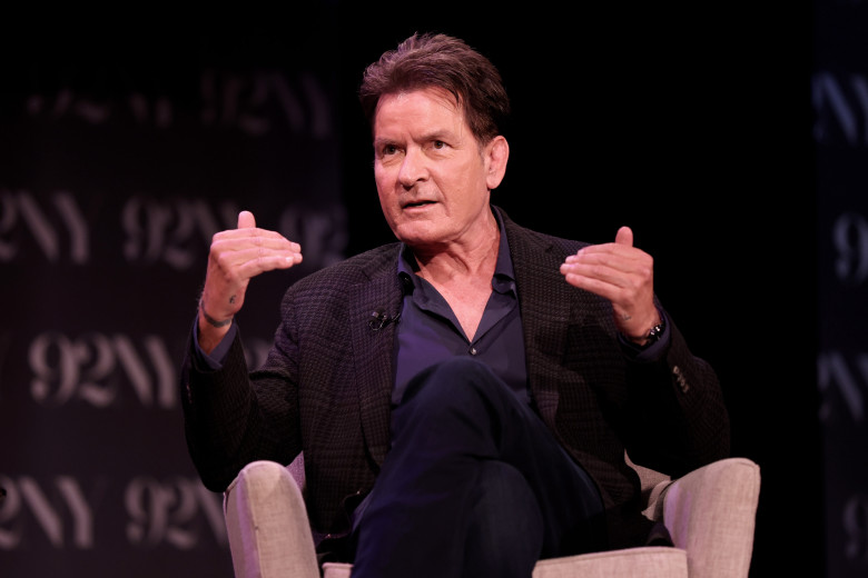 Charlie Sheen Discusses His New Book "The Book Of Sheen" With David Duchovny
