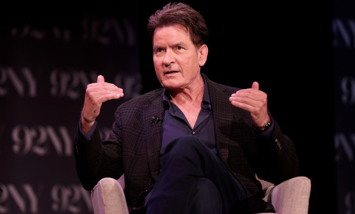 Charlie Sheen Discusses His New Book "The Book Of Sheen" With David Duchovny