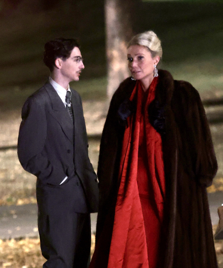 Gwyneth Paltrow și Timothée Chalamet/ Profimedia