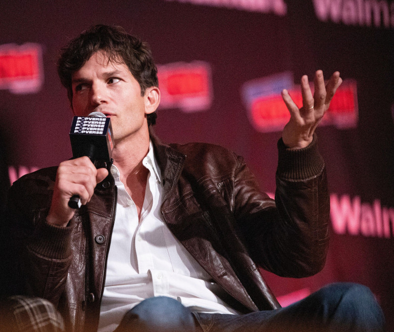 New York, NY.  Oct 11, 2025. Ashton Kutcher duringThe Beauty panel at NYCC 2025. @ Veronica Bruno / Alamy Live News