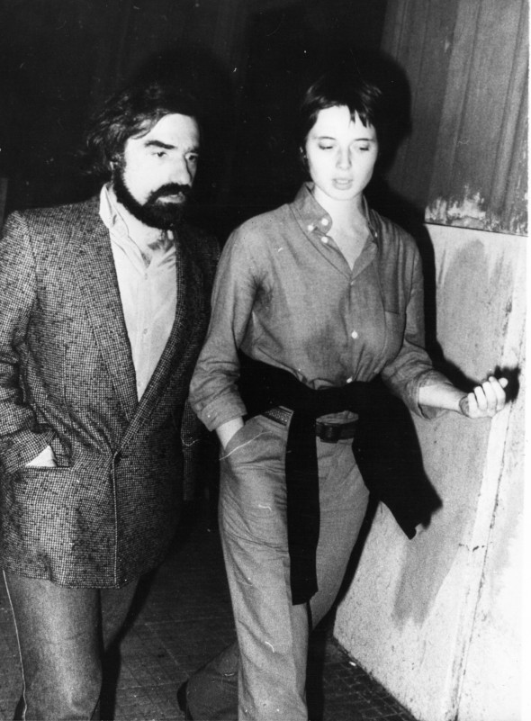 Isabella Rossellini și Martin Scorsese