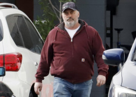 EXCLUSIVE: Matt LeBlanc is Spotted at His Luxury Car Dealership in Los Angeles