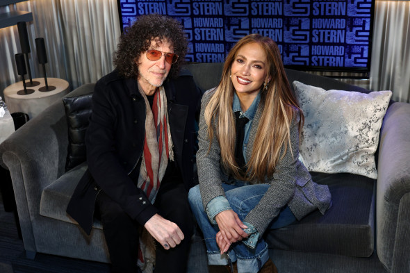 Jennifer Lopez Appears On SiriusXM's 'The Howard Stern Show'