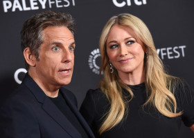 Hollywood, USA. 11th Oct, 2025. US actor Ben Stiller and wife Christine Taylor arriving to PaleyFest 2025: An Evening with ‘Severance&apos; at Dolby Theatre on March 21, 2025 in Hollywood, CA.  LISA OConnor/AFF-USA.com Credit: AFF/Alamy Live News