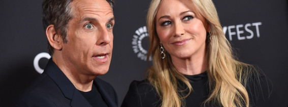 Hollywood, USA. 11th Oct, 2025. US actor Ben Stiller and wife Christine Taylor arriving to PaleyFest 2025: An Evening with ‘Severance' at Dolby Theatre on March 21, 2025 in Hollywood, CA.  LISA OConnor/AFF-USA.com Credit: AFF/Alamy Live News
