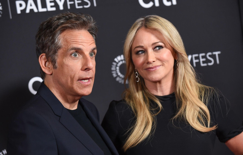 Hollywood, USA. 11th Oct, 2025. US actor Ben Stiller and wife Christine Taylor arriving to PaleyFest 2025: An Evening with ‘Severance' at Dolby Theatre on March 21, 2025 in Hollywood, CA.  LISA OConnor/AFF-USA.com Credit: AFF/Alamy Live News