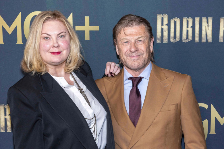 Sean Bean și Ashley Moore