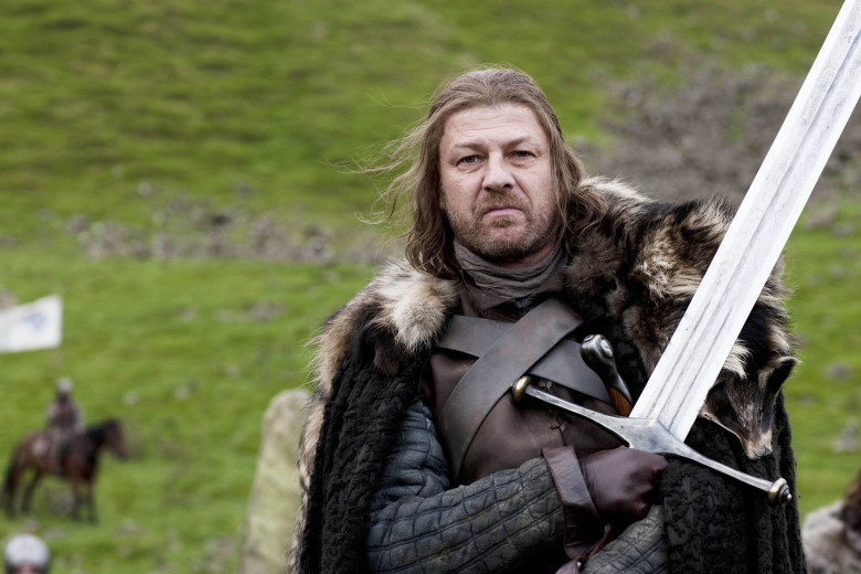 Sean Bean, în rolul lui Ned Stark, "Game of Thrones"