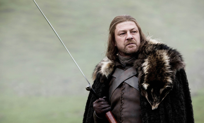 Sean Bean, în rolul lui Ned Stark, "Game of Thrones"