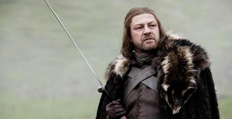 Sean Bean, în rolul lui Ned Stark, "Game of Thrones"